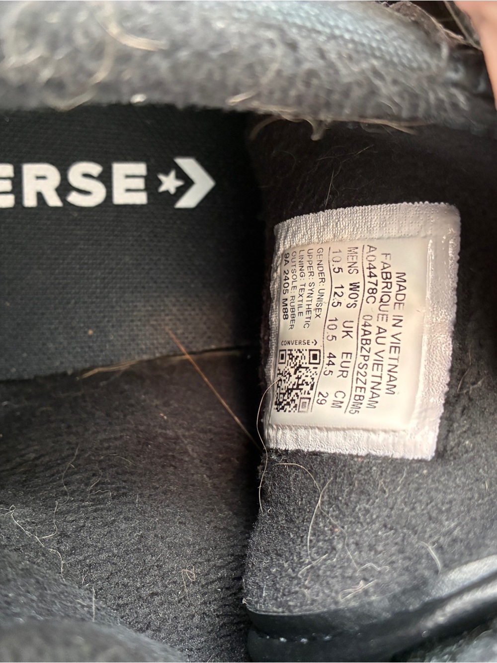 Converse Black High-Top Leather Sneakers - Picture 5 of 7